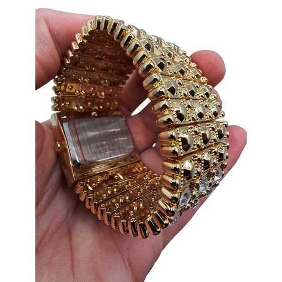 SOFIA VERGARA Watch Heavy Gold Tone With Clear Rhinestones main image 5